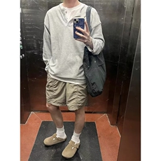 T428-P36假两件毛衣男秋季cleanfit撞色拼接领学院风设计感，男装T恤，电商B323A