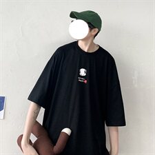 【】A003-HT1052-P30夏装新款时尚卡通印花时尚T恤几物3，男装T恤，电商A003