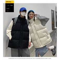 羽绒棉马甲男春秋季潮牌外穿丝棉坎肩休闲青少年秋冬口袋背心外套，男装背心/马甲，星座1013