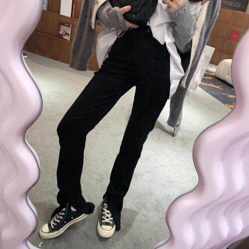 79157开叉牛仔裤，女装牛仔裤，XTZ style