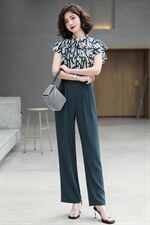 保安裤子男夏季冬季保安服安保春秋裤子制服加肥加大墨绿色西裤，女装套装/套裙，冬木谷雨