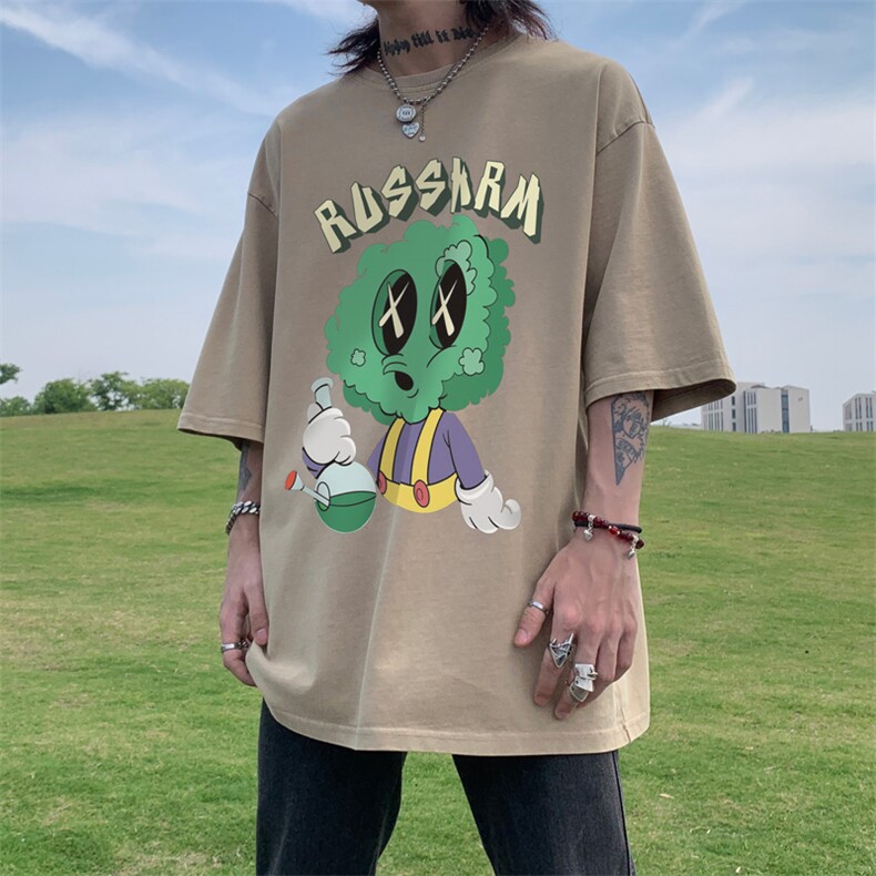 卡通创意印花水洗做旧夏季无袖背心/马甲/坎肩XZ514-2-1315-P38,男装背心/马甲,星座514-2(原B239)