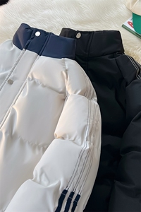 特批P65无差价冬季深度库存10W件三条杠时尚百搭棉服外套男M2912图片