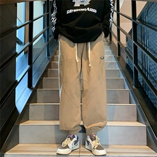 218-1-P40-CK7121新款时尚休闲潮男百搭宽松裤，男装休闲裤，四季星座218-1