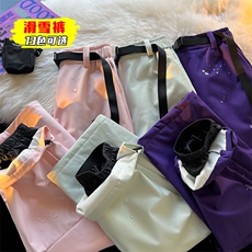 冬日多巴胺滑雪裤男女同款加绒保暖防水防风登山裤K1002J加绒-P75，男装休闲裤，电商A001