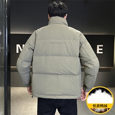 2025冬季DS-A225冬季新款男士立领时尚潮流白鸭绒羽绒服夹克，男装夹克，电商A225