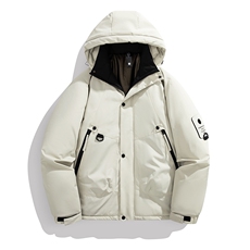 冬季工装棉袄冲锋衣男士棉衣加棉加厚棉服连帽潮A266-MY8014-P75，男装夹克，电商A266