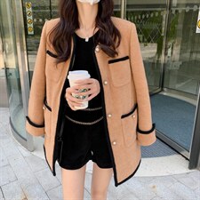 毛毛大衣外套，其它，M.W 嫚维