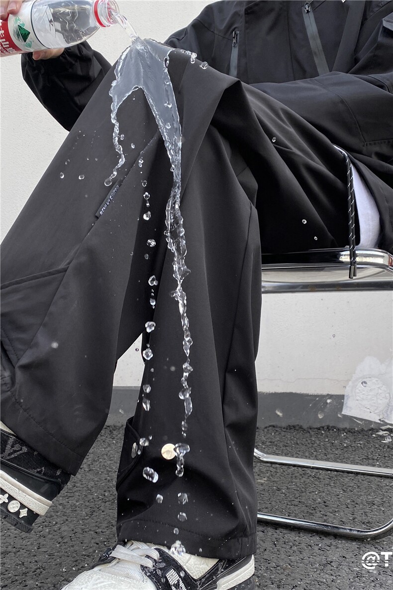 INS春季新款机能百搭防水冲锋裤宽松休闲裤B315-K23545-p50控68,男装休闲裤,电商B315