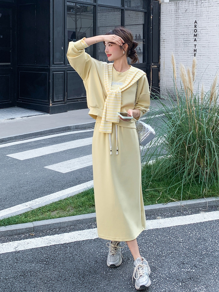 新品现货法式小马标印花套装三件套2C271-9603-P185-K298,女装套装/套裙,2C271