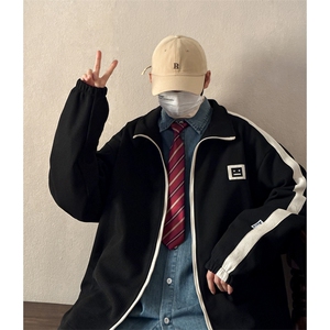 春季华夫格夹克外套男美式复古vintage潮牌ins上衣服JK062-P48图片
