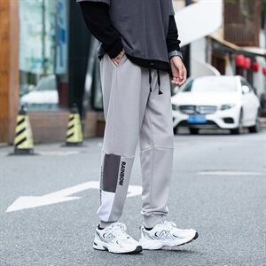 2021哈伦裤韩版潮流九分裤休闲裤修身小脚裤学生运动裤K1727-P35图片