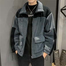 2020冬新款棉衣男生羊羔毛面料外套韩版宽松休闲棉袄DS600T，男装棉衣，电商A102