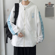 防晒衣男韩版潮流字母印花痞子帅气2026夏季新款ins外套W4771-P39，男装防晒衣，星座412