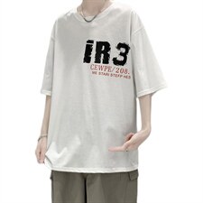 夏季t恤男潮流时尚港风t恤A210-A8328-P28，男装T恤，星座210-3