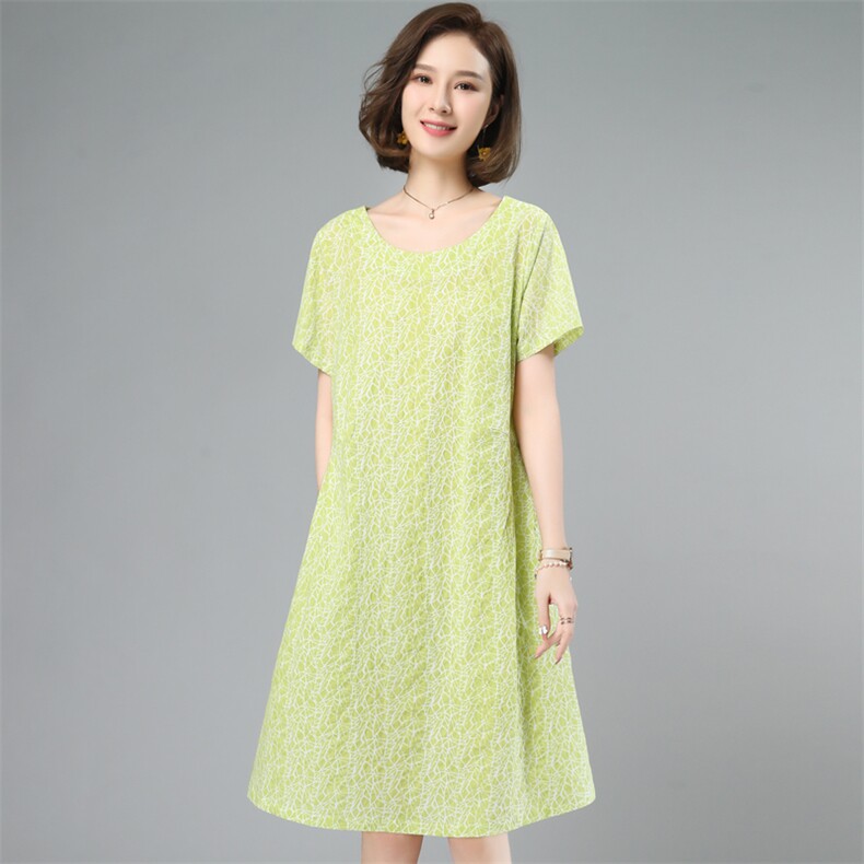 2023夏装新款简约时尚气质休闲舒适连衣裙，女装连衣裙，奕阳依阁