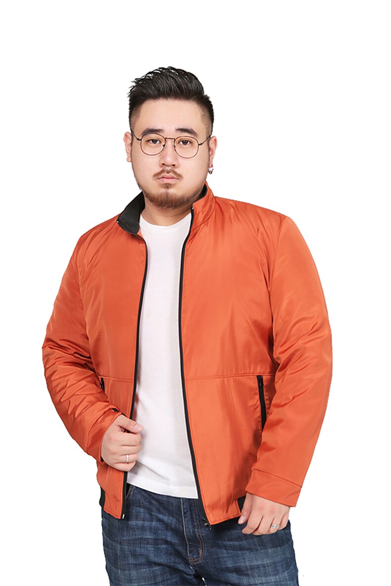 大码男装夹克胖子加肥加大秋款休闲外套肥佬宽松上衣8810-1款P95,男装夹克,星座802
