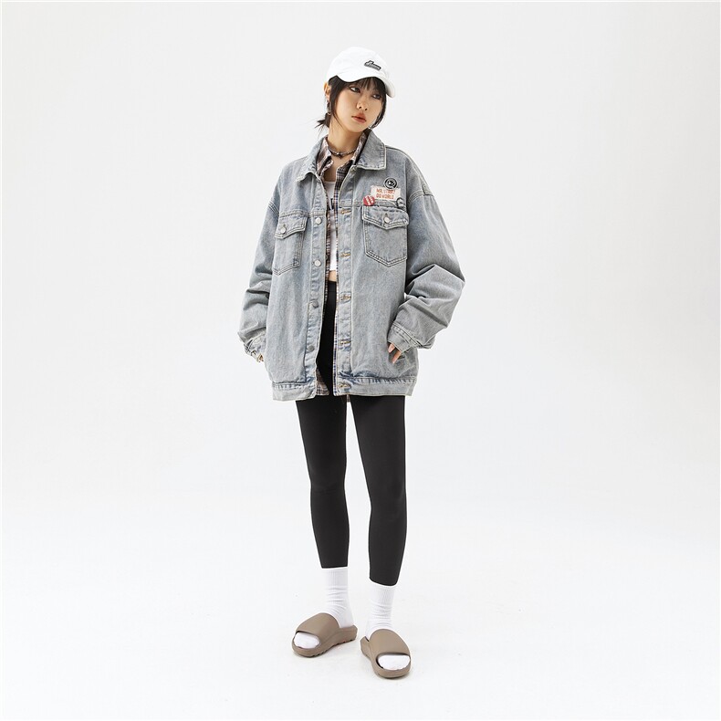2025春模特牛仔水洗外套--3805,男装夹克,电商S012（CATTEE）