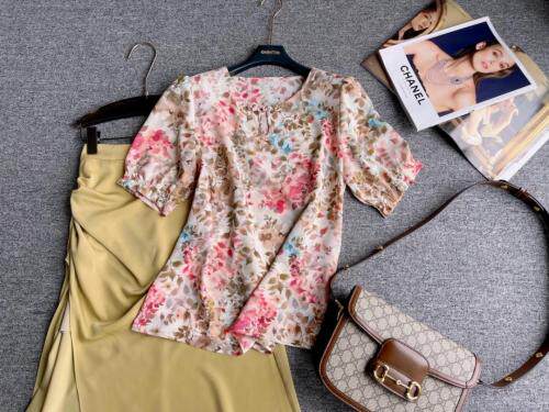 【夏季新品】真丝双绉推荐，女装，七七迷兰