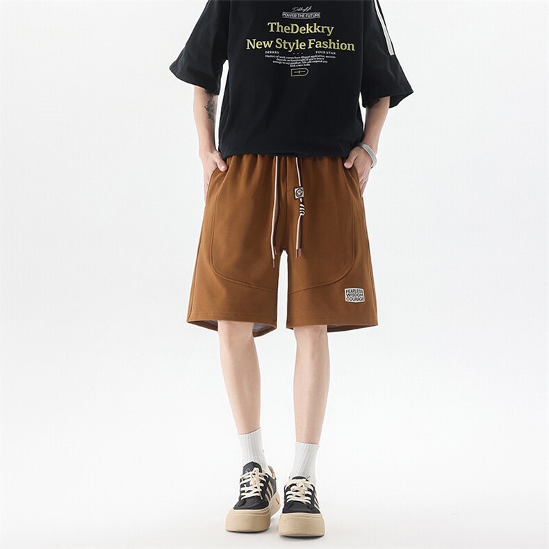 8XL-M抖音品质特大码ins潮流亮色休闲短裤印花五分裤DK1521P35,男装牛仔裤,电商D206-1