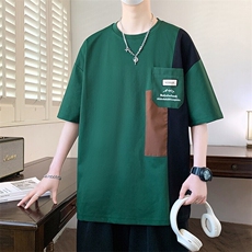 25170-特P40夏季休闲时尚T恤男短袖打底衫青少年潮牌短袖T恤，男装T恤，电商D310B