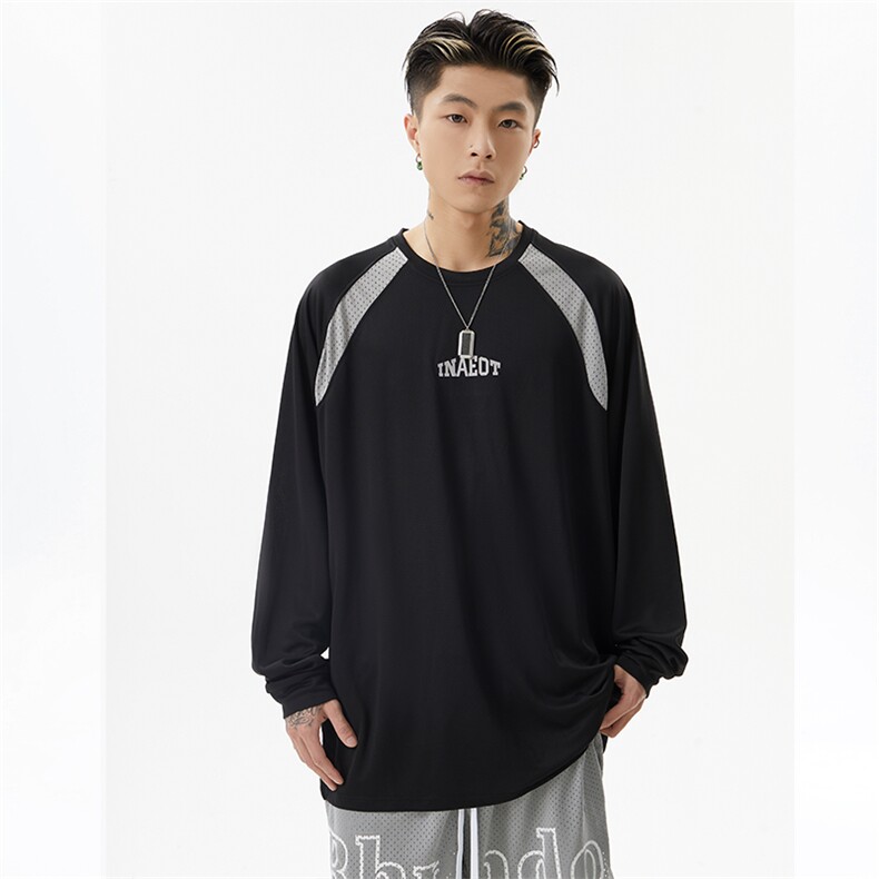 24TZ04-P75夏季男女款运动休闲T恤套装篮球服,男装T恤,电商B327