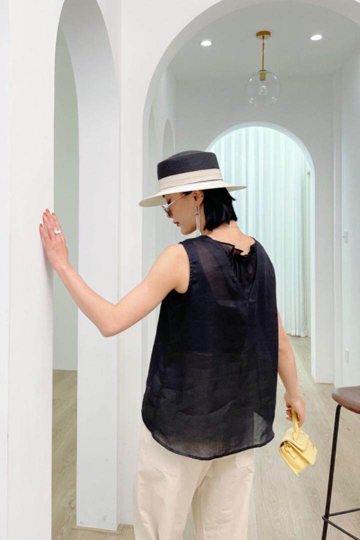 现货苎百搭背心，女装背心吊带，尤鱼 YOOYUU