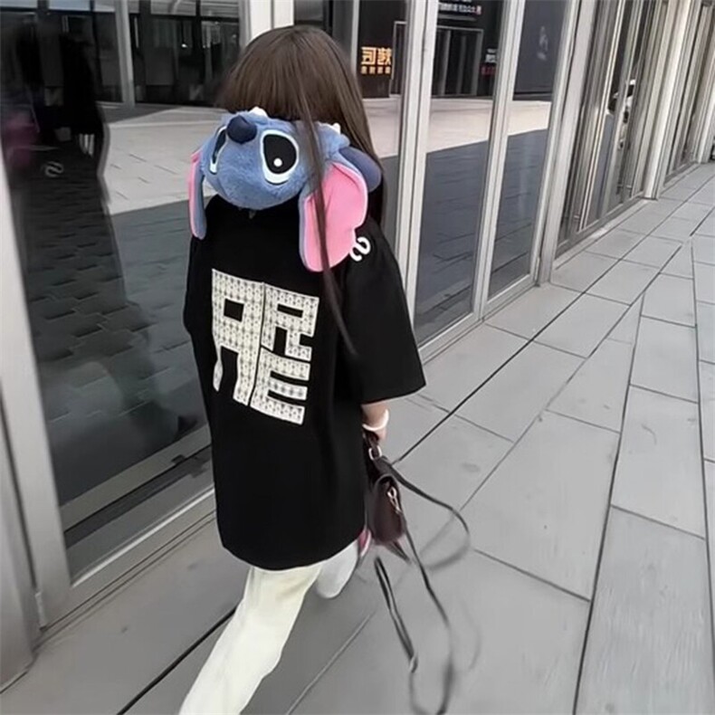 万针全刺绣工艺抖音得物高品质260克重磅纯棉双纱美式高街短袖T恤,男装T恤,电商A486