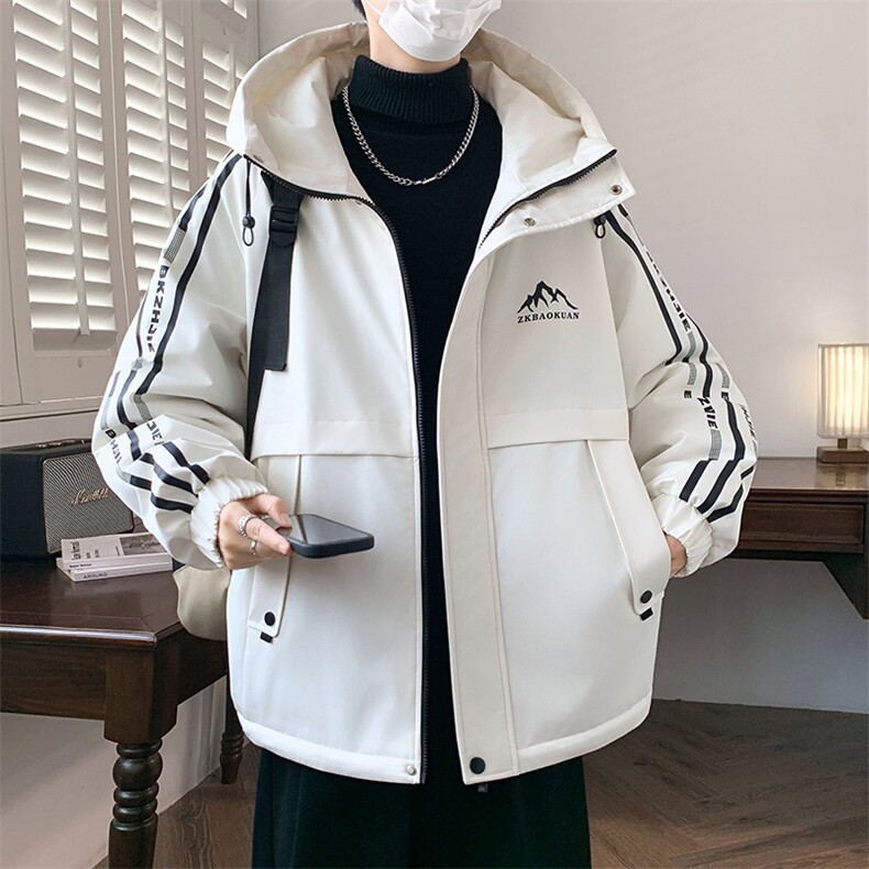2025新款连帽休闲宽松冬季加绒加厚外套,女装短外套,星座1206（原A206）