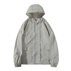 特批55无差价2024夏连帽皮肤衣男女情侣防晒衣轻薄夹克外套J506，男装防晒衣，电商A001-1