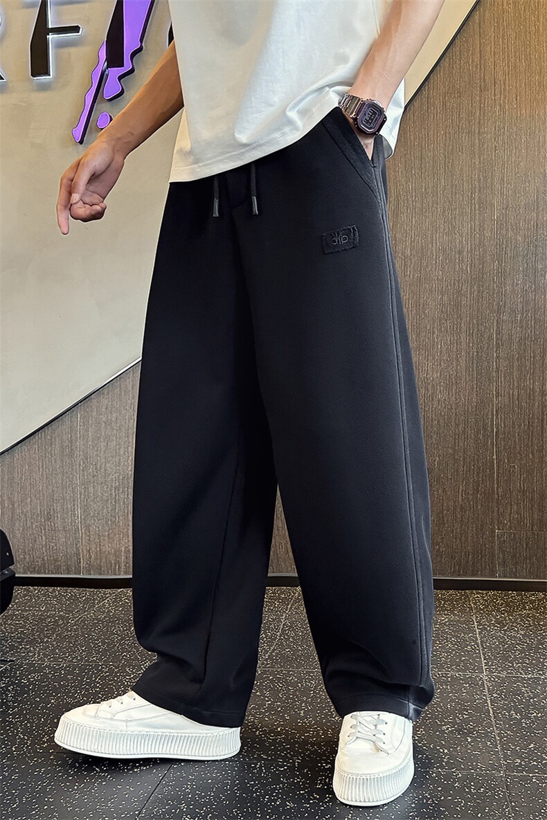秋装新款卫裤男潮流宽松直筒休闲卫裤        K235-P78图片
