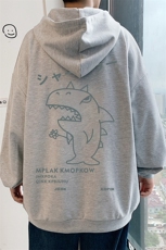 KS21092-P38加绒-P43连帽开衫卫衣男运动外套大码班服，男装卫衣，电商A040