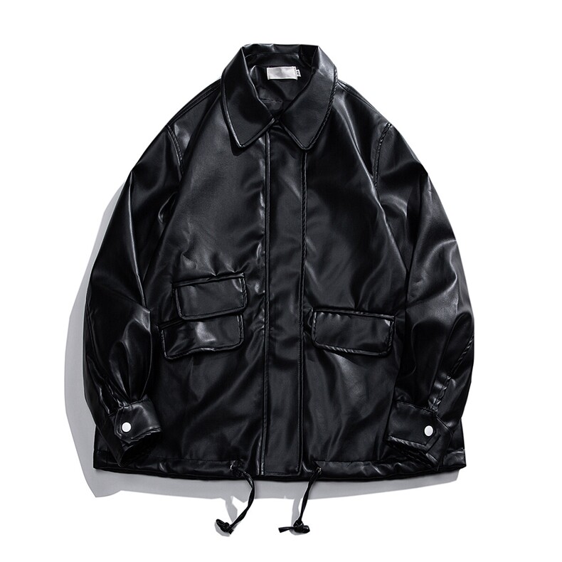 1白底平铺皮衣女大码M-5XL情侣皮衣男机车外套男JK7761P85控118，男装皮衣，星座226-2