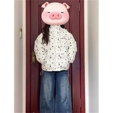 1506-1/G78190/P89美式复古费尔岛女冬雪花兔子面包服，鞋类箱包手腕包，星座1506A