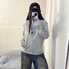 春夏款高品质冰感速干防晒服休闲户外运动外套透气弹力机能风夹克，男装防晒衣，电商A486