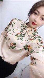 春季新款定位花色衬衫,女装衬衫,帝瀛 DY