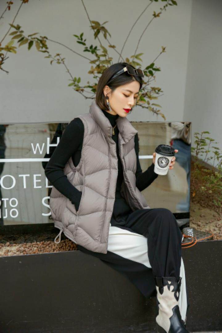 羽绒马甲，女装马甲，秋妹儿