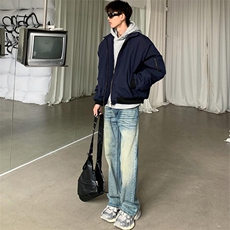 [网图]冬季保暖棉服设计感宽松休闲情侣外套男5D1180-TP5598，男装棉衣，电商A102
