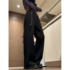 【直播】垂感冰丝西裤男中性免烫直筒休闲裤女C2325-TP45控价68，男装休闲裤，电商A102-1