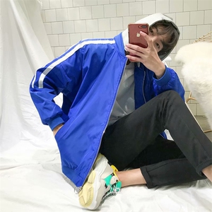 1506-1/JLang1/P37夏衣外套男风韩版潮流学生秋季原宿风宽松夹克图片