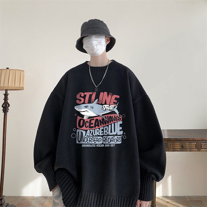 半高领毛衣男士大码针织衫男毛线衣男M18331-P45加绒款-P65,男装针织衫/毛衣,电商A040