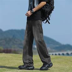 夏季美式高街直筒休闲裤2024新款潮牌复古牛仔裤男现货K7822-P35，男装牛仔裤，星座512-3