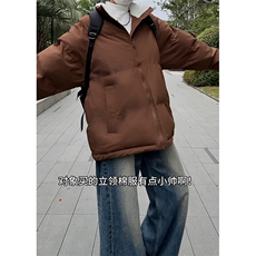 现货高品质美式高街冬季重磅三防加绒加厚羽绒棉衣厚外套棉服，男装棉衣，电商A486-1