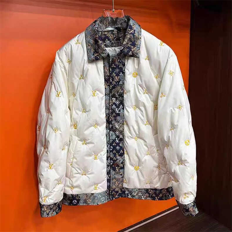 (网图)翻领拼接羽绒服高品质休闲百搭轻奢潮流羽绒313B-AL02-P170,男装羽绒服,星座313B