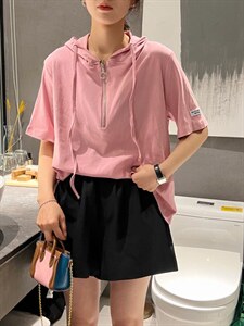 7329-1短袖帽衫图片