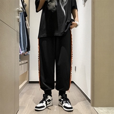 2024春夏季新款男潮牌宽松休闲长裤子男韩版A161-2-G324-P35，男装休闲裤，电商A161-2