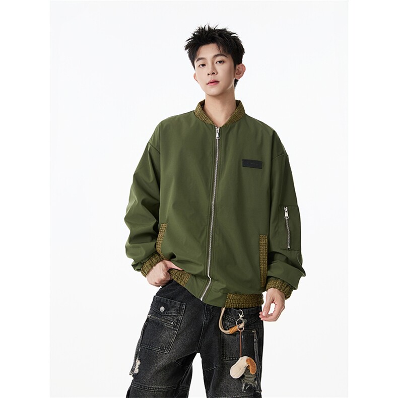 2025秋季新款夹克外套JK279-特P65控118聚酯纤维，男装夹克，星座302A