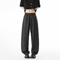 抖音得物！现货男士冰丝仿牛仔休闲裤XZ617B--K488-特批38，男装休闲裤，星座617B