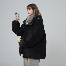 25年特殊面料羽绒棉服港风中性潮牌连帽棉衣外套A170-M861-TP100，男装棉衣，电商A170