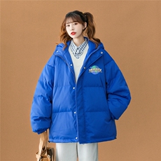 50白鸭绒中性22冬季时尚潮流印花保暖连帽羽绒服YR146P225控298，男装羽绒服，A247A